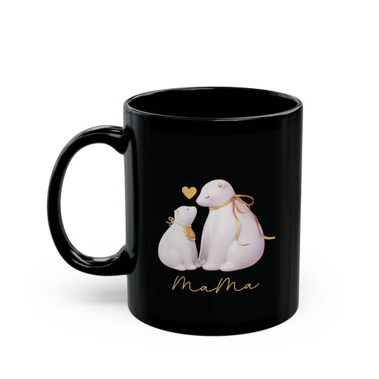 Adorable Coffee Mug Mom Gift for Birthday Unique Mother's Day Mug Gift for Her Keepsake Mug Polar Mama Bear and Cub Sentimental Cup For All Occasions