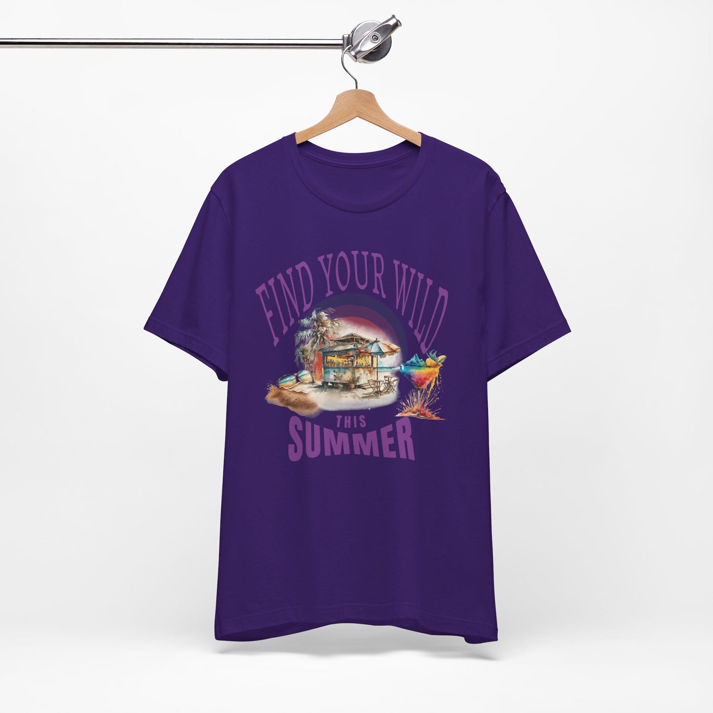 Beach Fashion T-Shirt for Ocean Lovers Summer Vibes Coastal Wear Seaside Fashion Summer Vibes