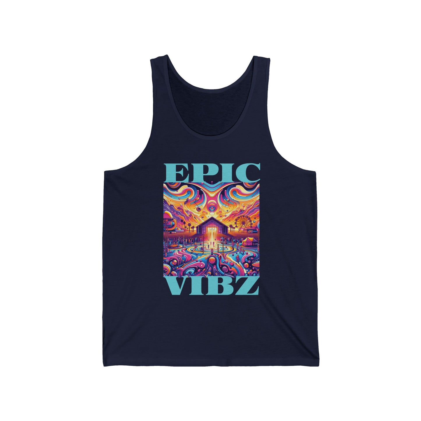 Festival Epic Vibz Bohemian Desert Music Festival Groovy Tee for Festival Goers and Music Lovers