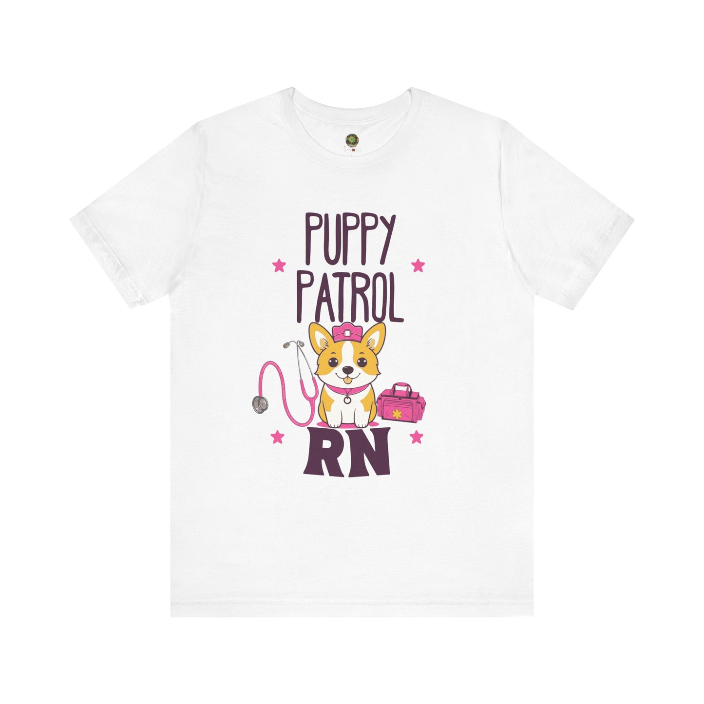 Funny Corgi RN T Shirt Nurse Dog Lover Gift Medical Field Appreciation T Shirt Cute Nurse Gift Idea