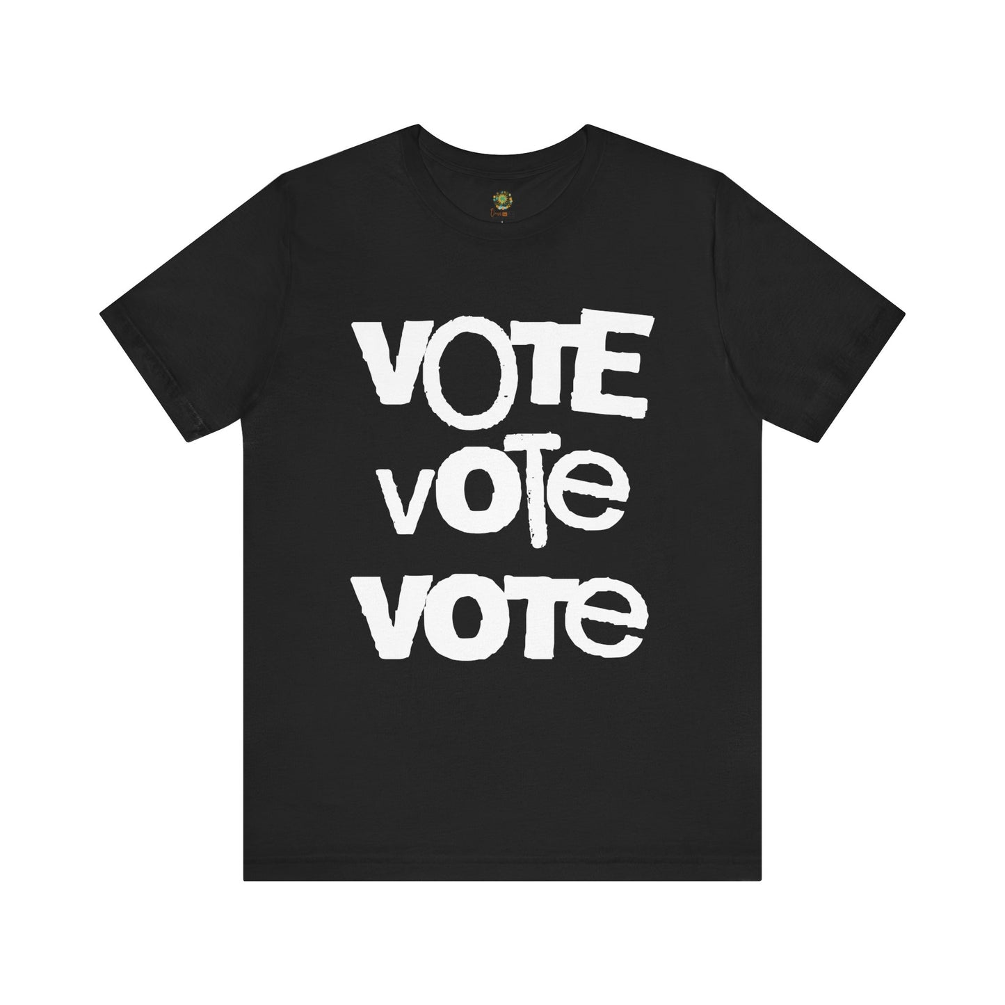 US Election 2024 T-Shirt Vote Vote Vote Bold Statement Tee for Civic Engagement Democracy Voting Rights