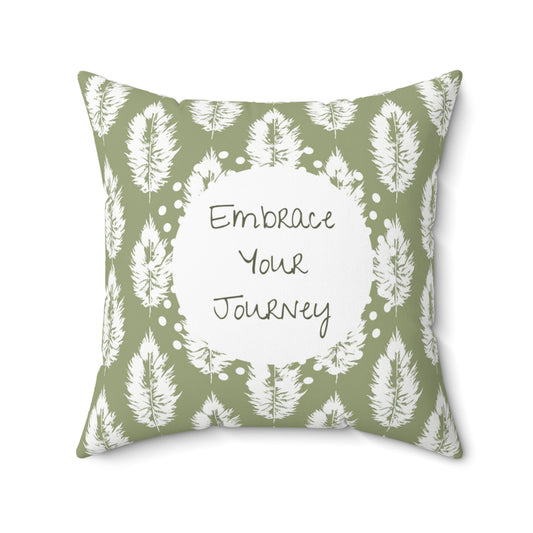 Motivational Accent Pillow Autumn Home Decor Housewarming Home Accent Gift for her Stylish Autumn Decor Cushion