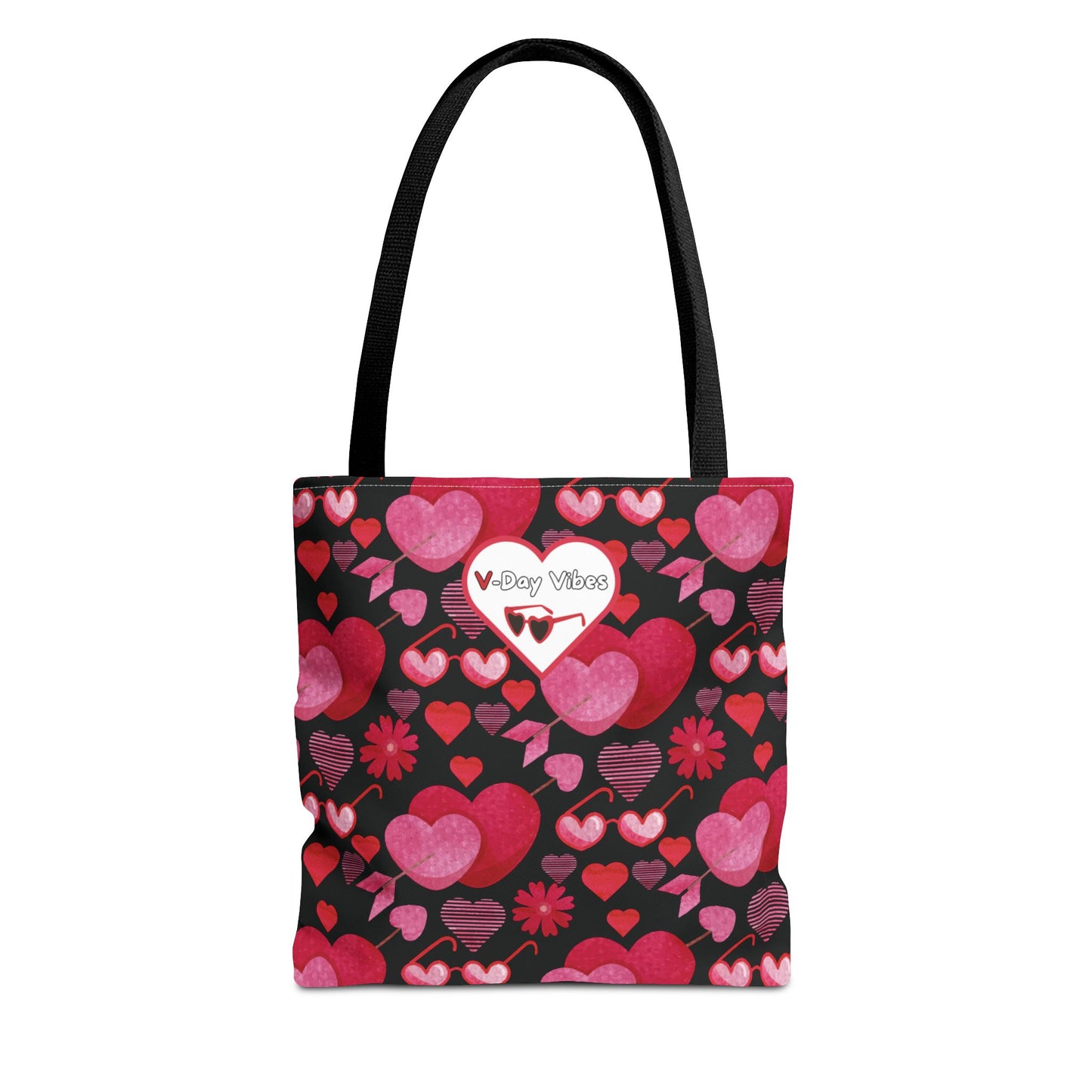 V-Day Vibes Tote for Love and Romance Perfect Valentine's Gift Tote for Her Fun and Playful Bold Design Love Tote Perfect Gift Bag for Valentine