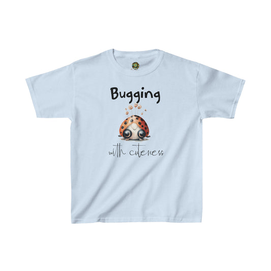 Cute Kids Ladybug Tshirt Summer Fun Top Bugging with Cuteness Kids Playful design Fun Day Outfit Kid's Apparel