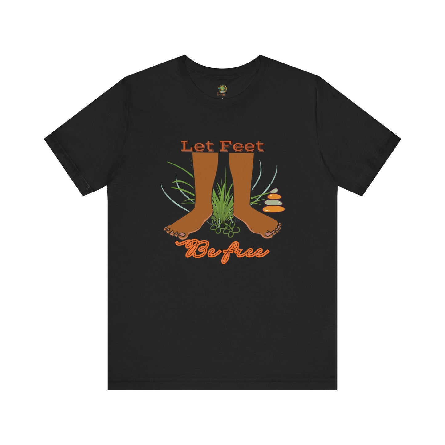 National Barefoot Day Awareness T Shirt for Nature Connection Grounding Shirt for Mindfulness and Relaxation