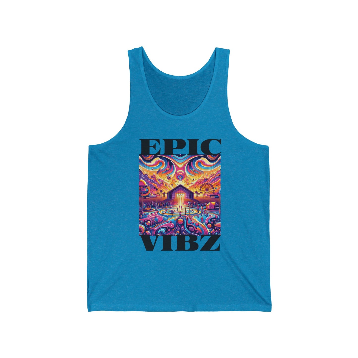 Festival Epic Vibz Bohemian Desert Music Festival Groovy Tee for Festival Goers and Music Lovers