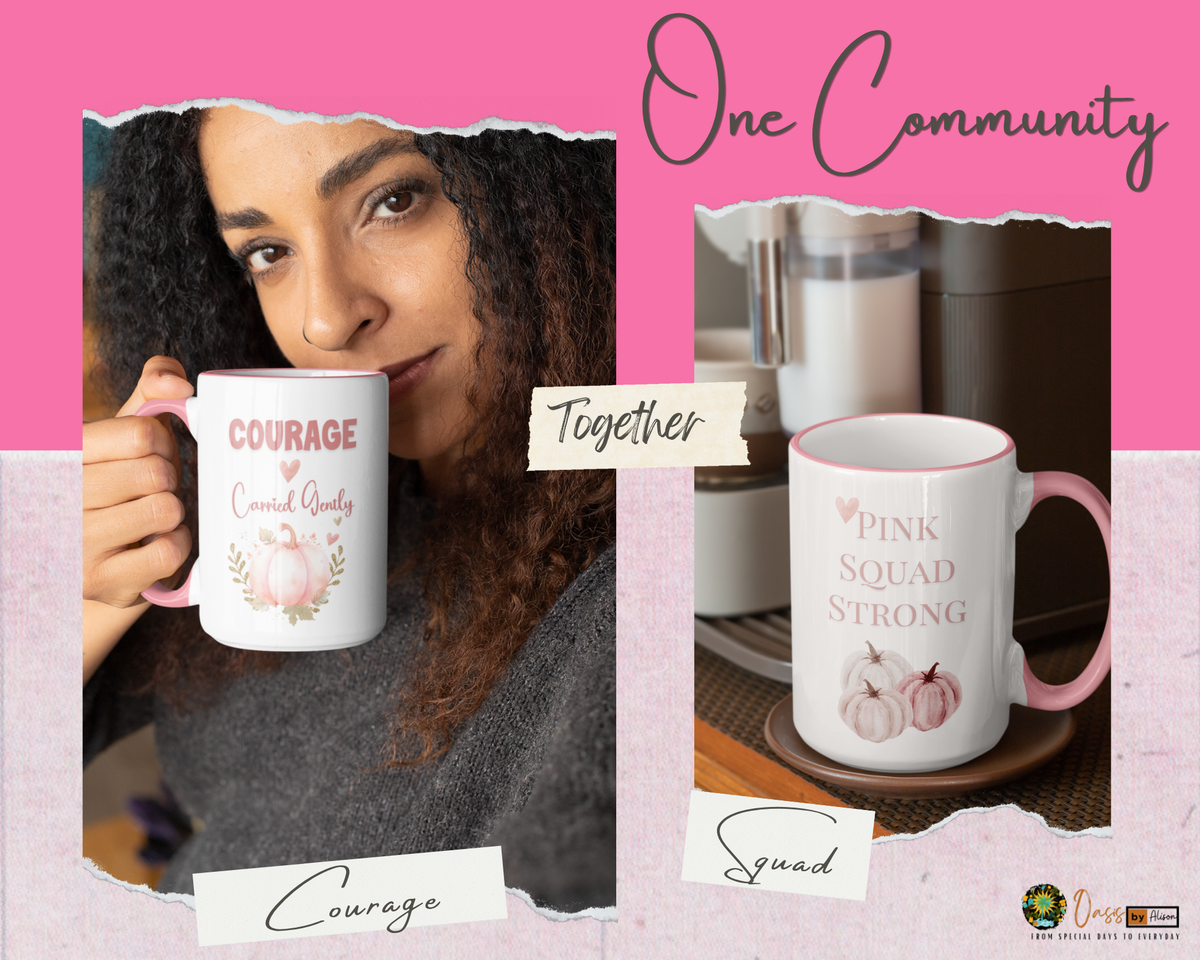 Courage & Community Mug Duo