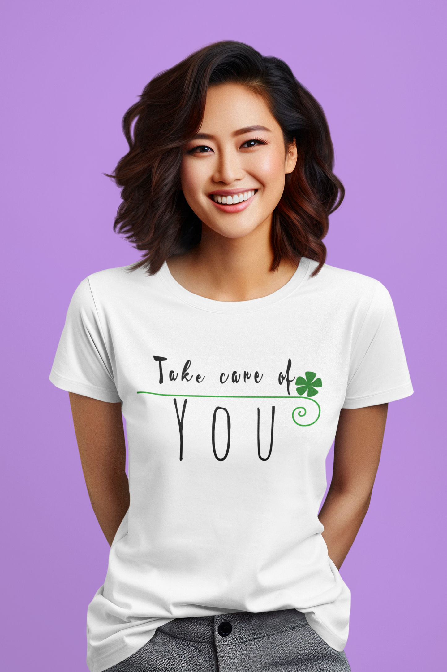 Inspirational T Shirt for Mental Health Awareness Month Take Care of You Motivational Tee Promoting Self Care