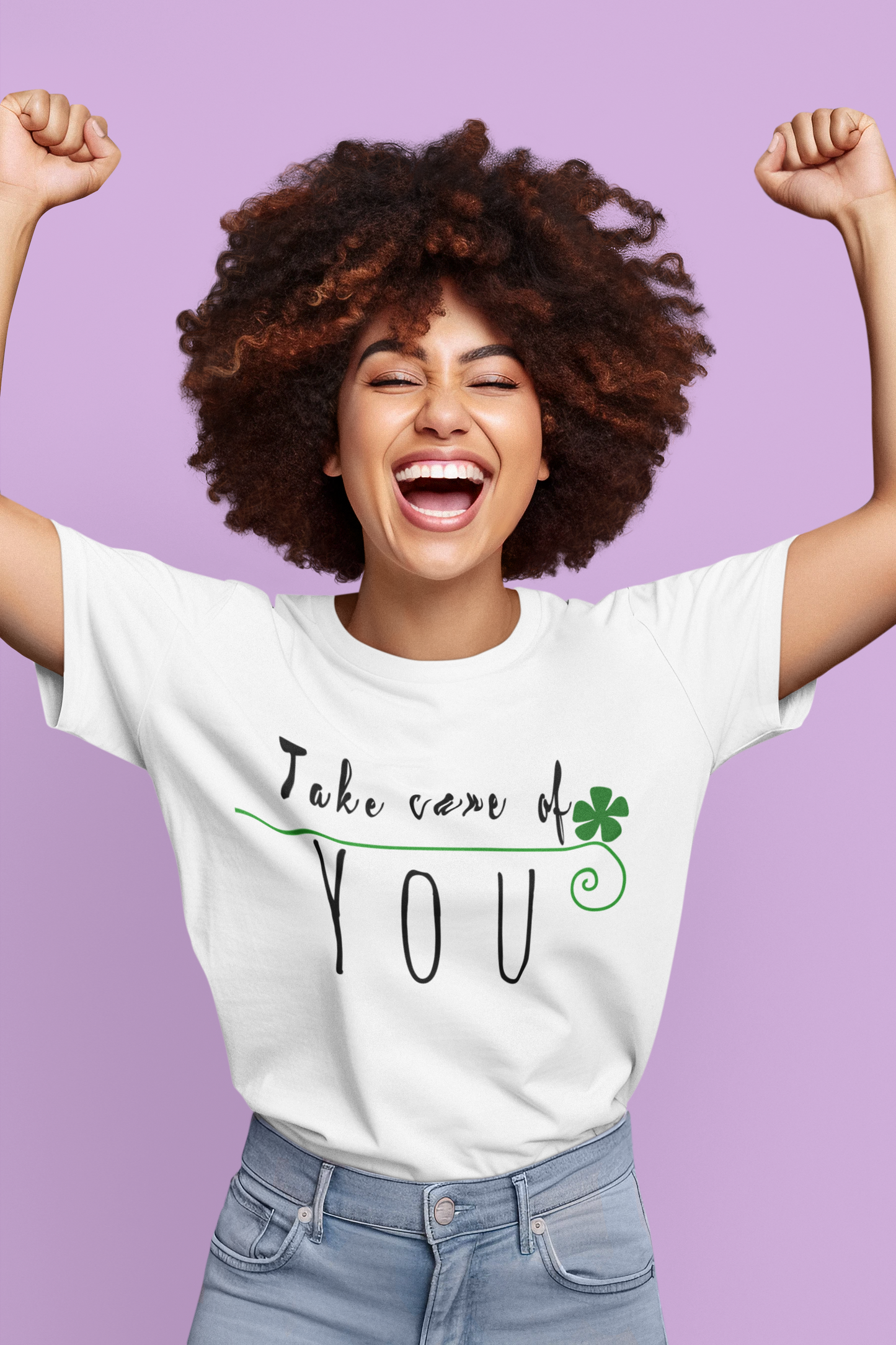 Inspirational T Shirt for Mental Health Awareness Month Take Care of You Motivational Tee Promoting Self Care